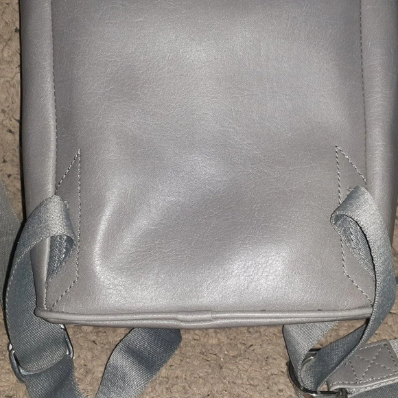 MATT & NAT-Vintage Fabi Mini Backpack-Gray-Vegan Leather-Excellent main image 4